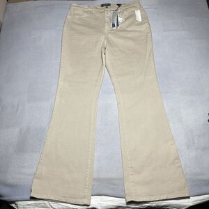NEW NYDJ The Sarah Boot Tummy Tuck Premium Denim Jeans Women's Sz 16 (35x34) NWT